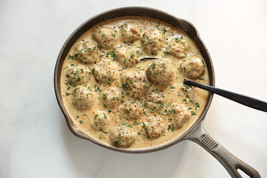 Homemade Swedish Meatballs to Bring to the Holiday Table