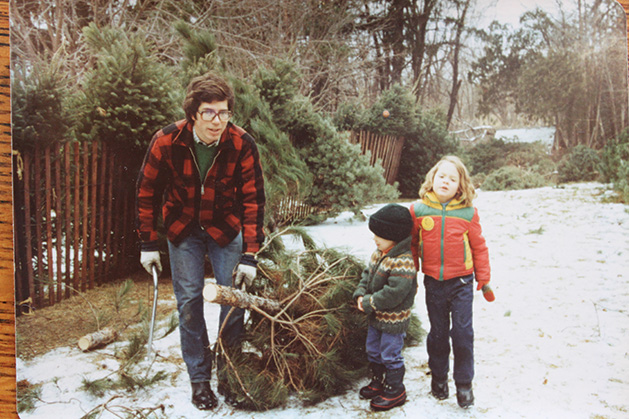 Vintage Photo of Krueger's Christmas Tree Farm