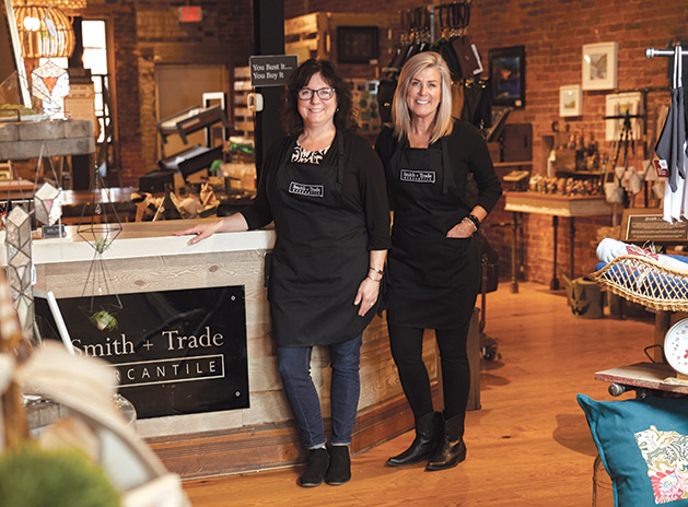 Kelli Kaufer and Erin Quast, founders of Smith + Trade Mercantile