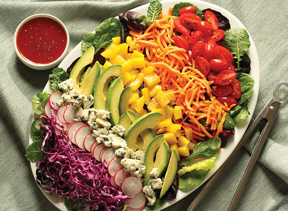 Taste the Rainbow With This Colorful Salad