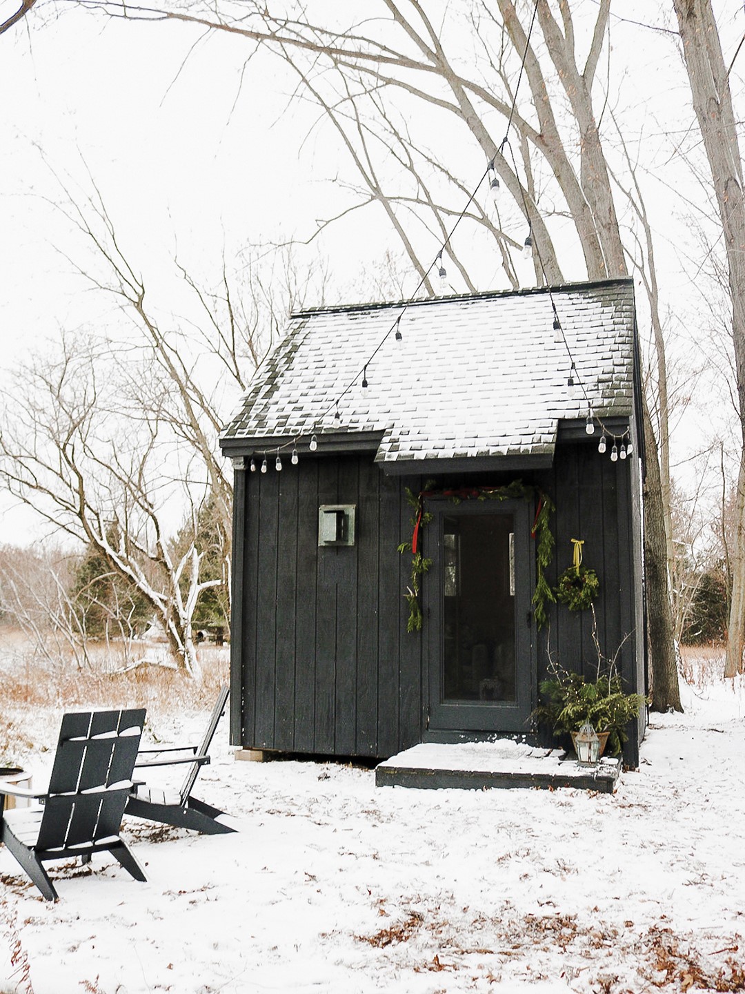 Wilder and her husband remodeled the Writers Cabin from a neighbor’s old hunting shack. Photo: A Styled Sage