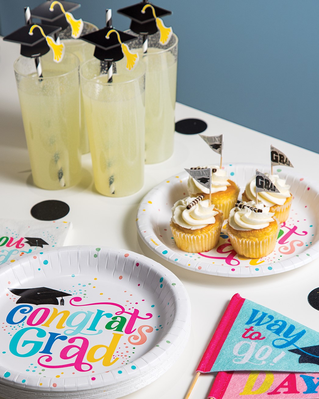 Graduation Party Table Spread