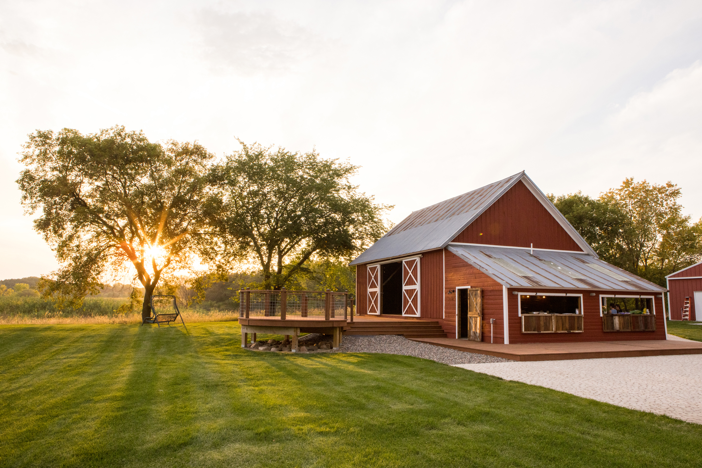 The farm that hosts the River Valley Yoga Festival