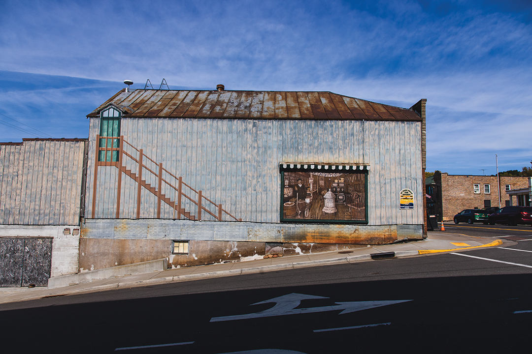 The historic Clayton’s Hardware building on North Washington Street will soon be WHAT Art School.