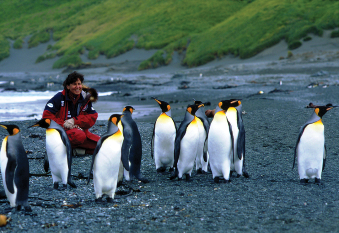 In autumn of 2000, Ann Bancroft and Liv Arneson began a journey to cross Antartica. They skied and sailed for 94 days, traveling 1.717 miles with 250 pound sleds.