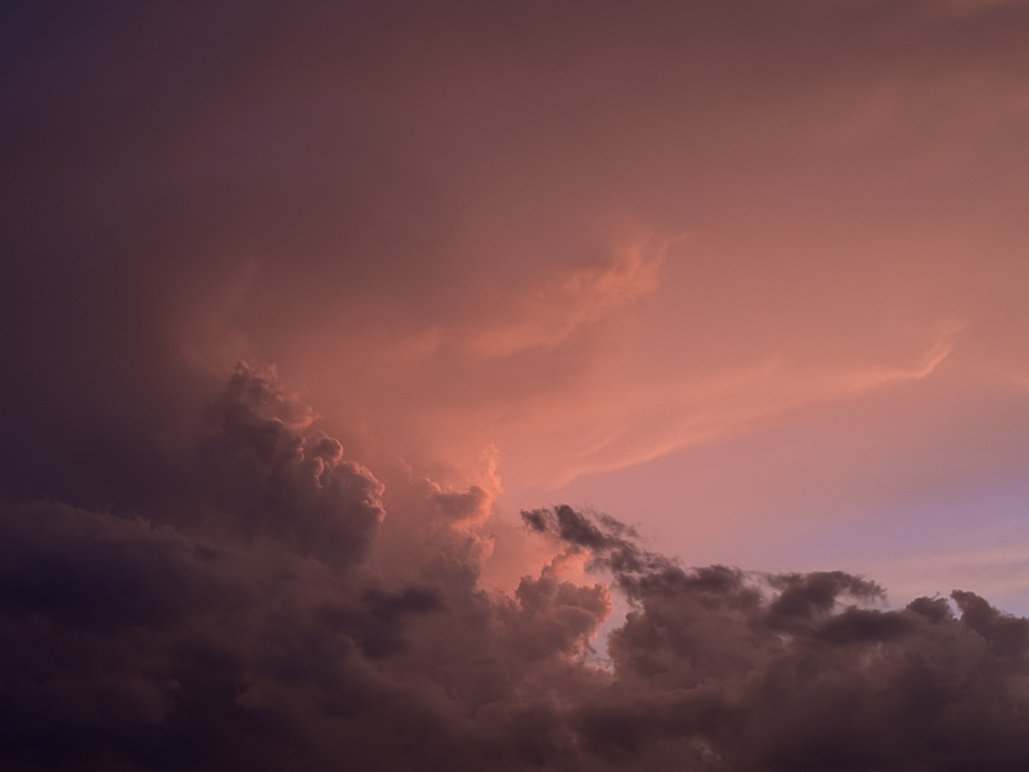 Sunset Over The Valley