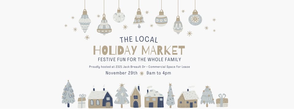The Local Holiday Market Event Banner