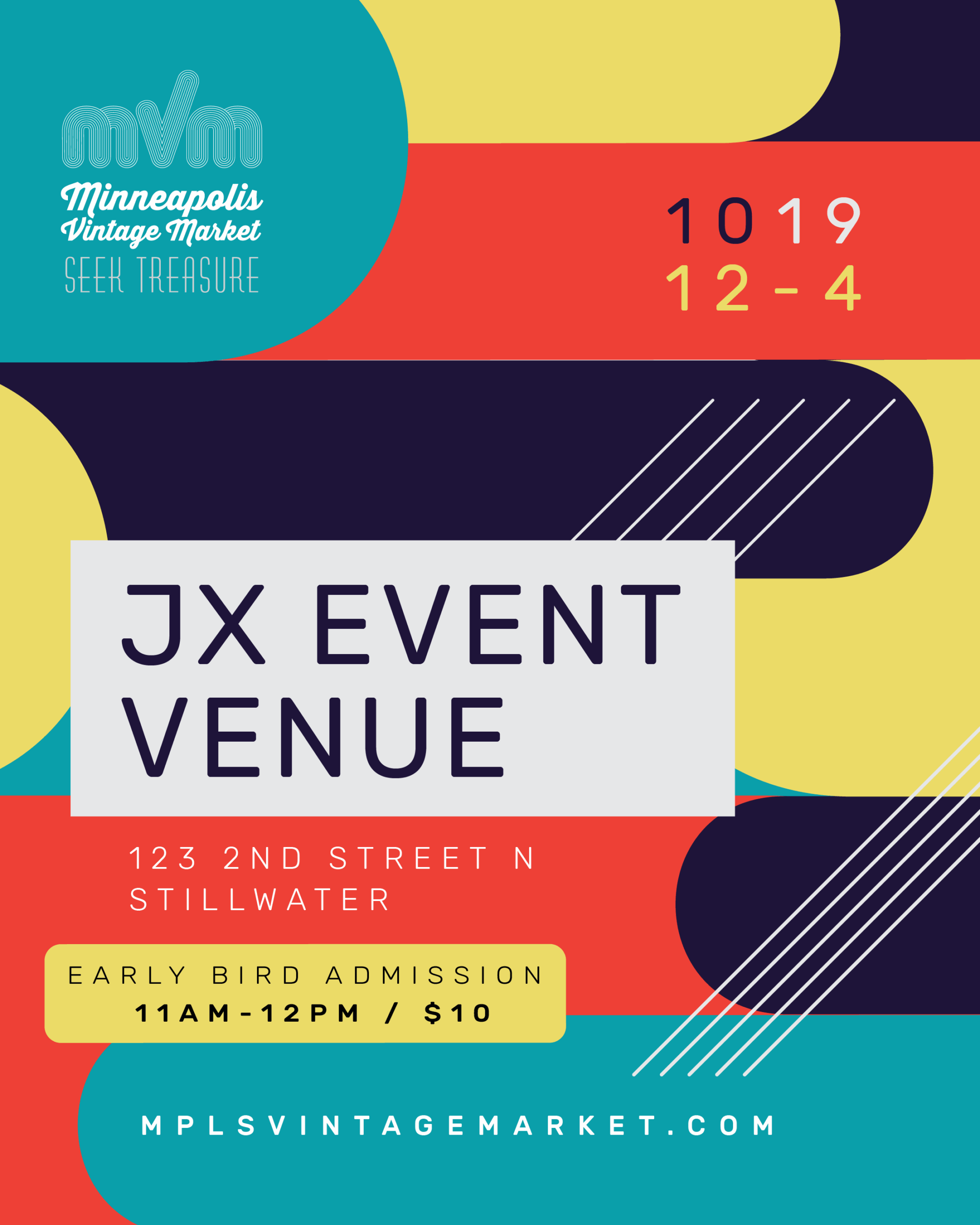 Minneapolis Vintage Market at JX Venue