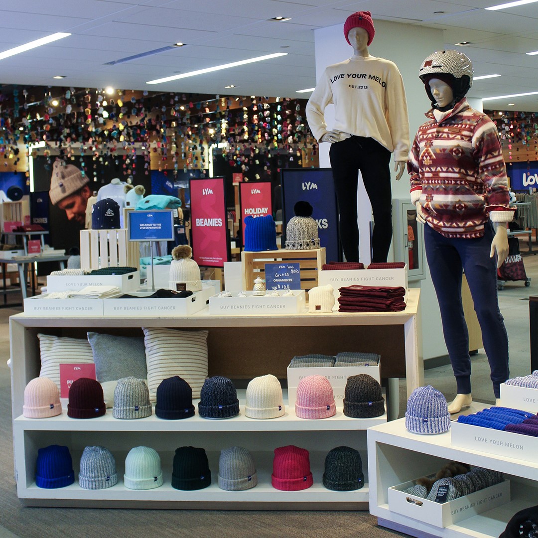 Love Your Melon's Mall of America pop-up is open now through March 2026.