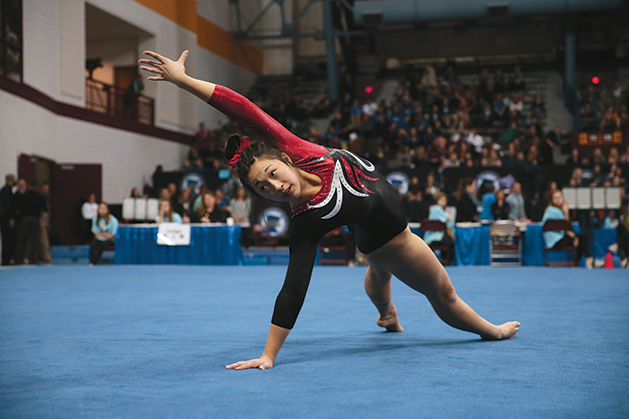 Team captain and one of this month's prep elite spotlight students Samantha Chang.