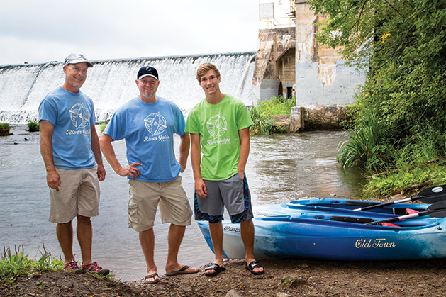 Kayaking on the Kinni