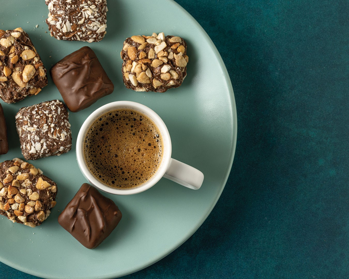 Consider pairing toffee with espresso this holiday season.