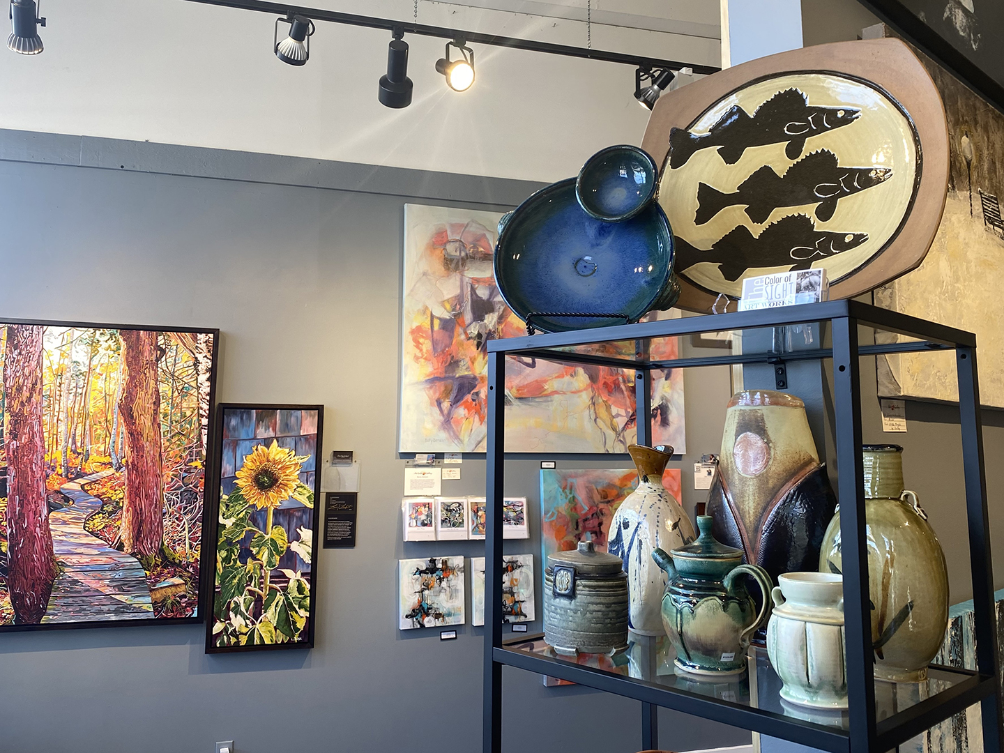 Stillwater Art Guild Gallery ceramics