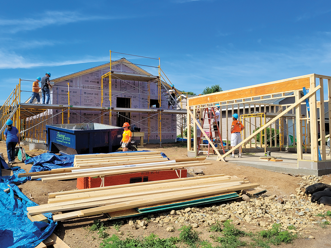It takes a community of volunteers to support St. Croix Valley Habitat for Humanity’s mission. Construction volunteer shifts are typically 8:30 a.m.–3:30 p.m., Wednesday through Friday and some Saturdays.