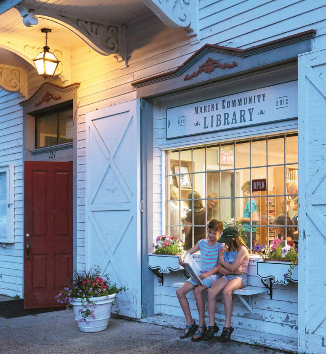 Marine Community Library exterior