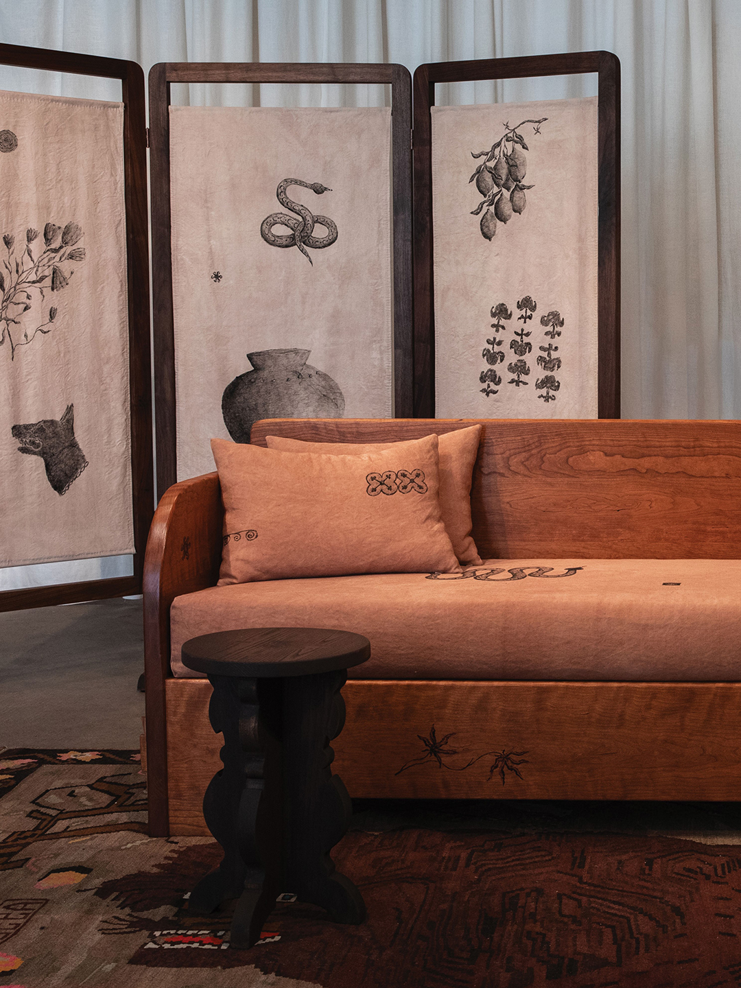 Furniture decorated by Alexis Stiteler