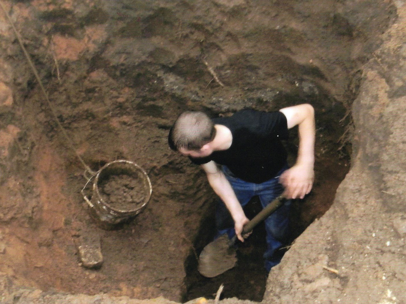 Pioneer Archeology specializes in privy digs. In the past, privies, or outhouses, were also used as a household’s trash pit, which often makes them treasure troves for historic artifacts.