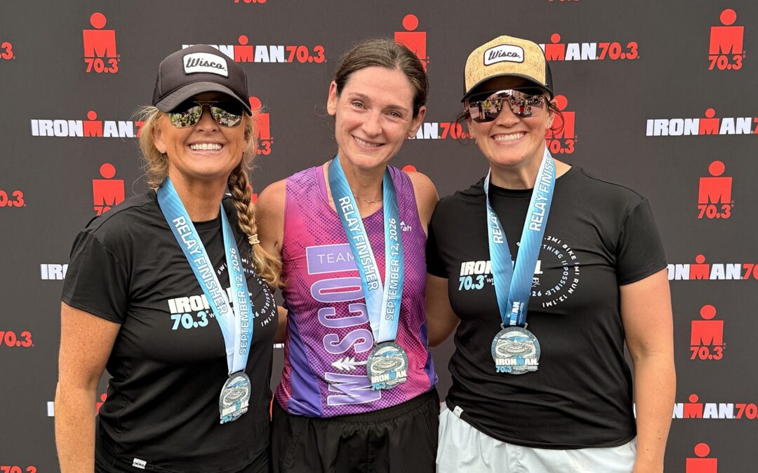 Trio Takes Third Place at IRONMAN 70.3 Wisconsin